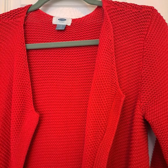Old Navy Long Open Front Cardigan Size Small - Picture 5 of 5